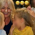 Slavicu Rokvić unuke umazale šlagom po licu: Ovako je Marinkova udovica proslavila rođendan, svi gledaju u jedan detalj na…