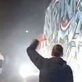 Navijači Armade otvorili mural uz skandalozne pesme o klanju Srba i Jasenovcu