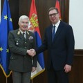 Predsednik Srbije razgovarao sa generalom Brigerom o situaciji na Kosovu i Metohji i vojnoj saradnji