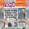 „Nova“ o ponudama vlasti odbornicima: „Nudili stotine hiljada evra, projekte, sve što poželim“