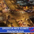 Opozicija neće slomiti praznični duh VIDEO