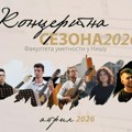 Koncertna sezona FU u Nišu – Najava koncerata za april 2026. godine