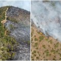 (Video) Meštani mole za helikopter! Dramatične slike s požarišta u Dragačevu: Vatra se brzo širi uz jak vetar, nepristupačan…