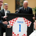 Papa Franja ugostio hrvatsku reprezentaciju pred euro 2024