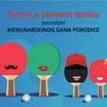 Turnir u stonom tenisu posvećen balansu između posla i porodice