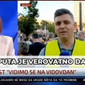 Reporter N1: Proporcije koje ima policija su tačne! Tri puta manje ljudi nego 15. marta