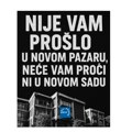Zbor građana Novog Pazara: Neće proći ni u Novom Sadu