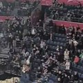 Partizan ovo ne pamti! Navijači napuštaju halu, pojavio se snimak poluprazne Arene na dva minuta do kraja