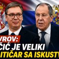 Lavrov o Vučiću: Iskusan političar koji razume volju naroda