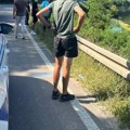 Vozilo sletelo u jezero Međuvršje: U toku izlačenje - ovo je slika sa lica mesta