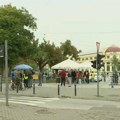 Pripreme za doček studenata biciklista u Kragujevcu: Bina na raskrsnici na Lepeničkom bulevaru