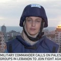 "Beži: U zaklon!" Rat u programu uživo: Dok je novinarka izveštavala iz Gaze iza nje je odjeknula eksplozija (video)