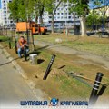 Postavljeni novi barikadni stubići u ul. Dimitrija Tucović