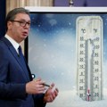 „Meteorolog“ Vučić prognozirao polarnu zimu, a februar nikad topliji