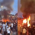 "Ne napuštajte domove": Nemiri u Lidsu: Građani gađali policiju i palili vozila, na ulicama šokantni prizori (video)
