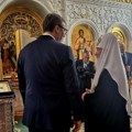Vučić u pratnji patrijarha moskovskog posetio Danilovski manastir: Zajednički duhovni koren srpskog i ruskog naroda