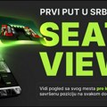 eFinity: Po prvi put u Srbiji SEAT VIEW opcija - Pogled sa svog mesta vidite pre kupovine ulaznice