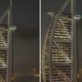 Gori najpoznatiji hotel u Dubaiju: Iran nema milosti, pogođen simbol Emirata (video)