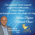 Dejan Stojanović Meče poželeo mir, zdravlje i blagostanje povodom Kurban-bajrama