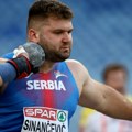 Sinančević osmi najbolji bacač kugle u Evropi