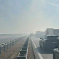 Totalni kolaps kod Šimanovaca! Dim od požara izazvao lančani sudar, evo gde se stvaraju veliki zastoji