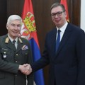 Vučić razgovarao sa generalom Brigerom o situaciji na KiM i vojnoj saradnji