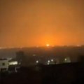 Језив снимак: Иранске ракете погађају мете на југу Израела (видео)