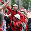 Navijači Hrvatske i Albanije zajedno pevaju i provociraju navijače Srbije
