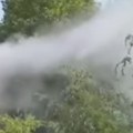 Izbio požar Dunavskoj ulici Dim kulja iz stana (video)