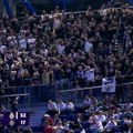 Grobari okupirali Movistar arenu: Partizan ima veliku podršku u Madridu