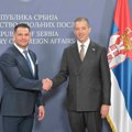 Đurić i Stevanović razgovarali o produbljivanju saradnje Srbije i Slovenije