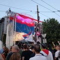 Završen deveti protest Srbija protiv nasilja ispred zgrade Pinka bez incidenata: Građani su počeli mirno da se razilaze