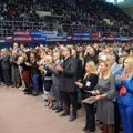 Predizborni skup liste „Aleksandar Vučić - Srbija ne sme da stane“ u Smederevu
