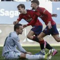 Maksimović postigao gol za Hetafe u porazu od Osasune (video)