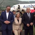 Vučić stigao avionom Er Srbije u Mostar: Nova avio-linija će dodatno povezati dva naroda