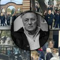 (Video) "Tatice moj, tugujemo ponosno": Sahranjen Dragoslav Lazić, muk na Novom groblju: Ćerka Anita slomljena, blizanci se…