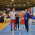 Jovan Dimitrijević i Ognjen Bidžić na pripremama juniorske bokserske reprezentacije Srbije