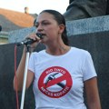 Aktivisti u Novom Sadu prekrečili uvredljiv grafit i napisali: Mila Pajić heroina