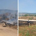 Gorelo i u selu Lipovica kod Leskovca: Buknuo požar na deponiji, sve se zadimilo, vatrogasci brzo reagovali