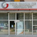 Banka Poštanska štedionica pregovara o preuzimanju Prve banke Crne Gore