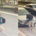 Šok snimak krađe u Beogradu: lopov u sred bela dana pokušava da ukrade "mercedes" pa napravio štetu od 10.000 dinara…