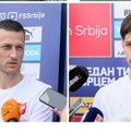 Spajić: Ponosan sam što sam se vratio u reprezentaciju; Birmančević: Boriću se...