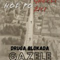 Druga blokada nadvožnjaka Gazela u kragujevačkom naselju Pivara
