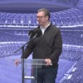 Vučić sutra obilazi gradilište Nacionalnog stadiona
