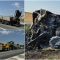Рашчишћена саобраћајница након стравичног судара камиона на путу Ириг–Рума: Уклањање возила у којима је један мушкарац…