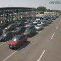 Putnička vozila čekaju sat vremena na izlazu iz Srbije na Kelebiji