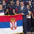 Predsednik Srbije primio olimpijski tim Srbije