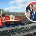 Vučić na vojnoj paradi, rigorozne mere bezbednosti na Crvenom trgu
