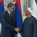 Vučić u Beogradu dočekao predsednika UAE Mohameda bin Zajeda
