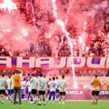 Haos u Splitu: „Torcida“ gađala igrače bakljama zbog sramne eliminacije od Albanaca